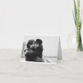 Niedliches Herz Foto "zu meiner Mutter am Hochzeit Karte (Rückseite)