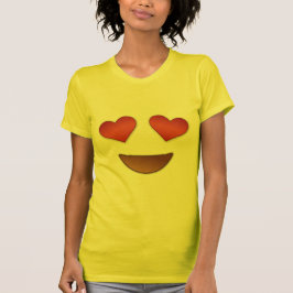 Niedliches Herz für Augen emoji T-Shirt