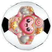 Niedliches Herz Fußball (Gedreht)