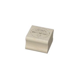 Niedliches Herz | Individuelle Name-Script mit Lie Gummistempel