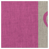 Niedliches Herz Moderner rosa Streifen Stoff (Nahaufnahme)
