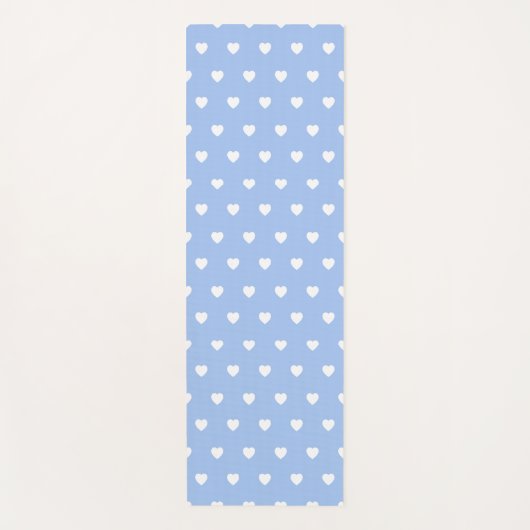 Niedliches Herz Muster Rubber Yoga Mat Yogamatte (Vorderseite)