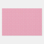 Niedliches Herz-Pastel-Pinks-Muster Geschenkpapier Set (Vorderseite 3)