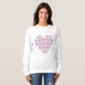 NIEDLICHES HERZ SWEATSHIRT (Vorne ganz)