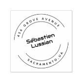 Niedliches Herz und elegante Skriptfamilie Permastempel (Design)