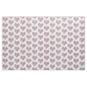 Niedliches Herzmuster Rotes Blau Stoff (Yard (91,4 cm))