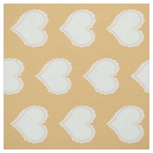 Niedliches Herzmuster Stoff (Muster)