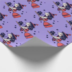 Niedliches Hexenumhüllungspapier Geschenkpapier