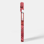 Niedliches Hibiskus Case-Mate iPhone Hülle (Rückseite / Links)