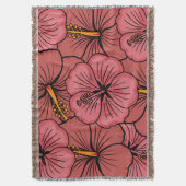 Niedliches Hibiskus Decke (Vorderseite Vertikal)