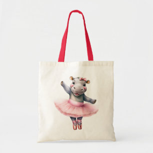 Niedliches Hippie Ballerina Tanzballett Tragetasche