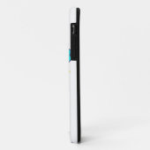 Niedliches Hippo Funny Cartoon Handy Case für iPho (Hinten/Links)