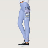 Niedliches Hippo Legging Leggings (Links)