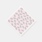Niedliches Hippo Paper Napkins Serviette (Ecke)