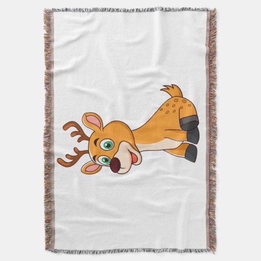 Niedliches Hirsch Decke (Vorderseite Vertikal)