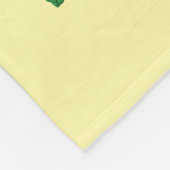 Niedliches Hirsch geben den Namen ' Fleecedecke (Ecke)