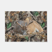 Niedliches Hirsch im Dschungel Fußmatte (Vorderseite)