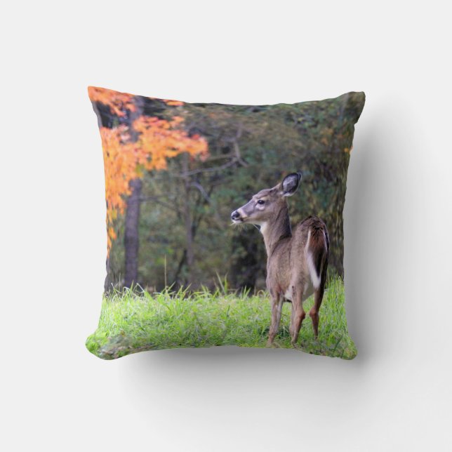 Niedliches Hirsch Kissen (Vorderseite)