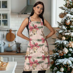 Niedliches Hirsch mit Rotem Bow | Rosa Weihnachten Schürze<br><div class="desc">Mit dieser Niedlichen, neutralen Weihnachtsweihnachtsweih-Schürze des Hirsches mit dem Roten Bogen feiern Sie in der Küche. Mit einem bezaubernden Reh mit einem kräftigen roten Bogen vor einem neutralen Hintergrund fügt diese Schürze Ihrer Feiertagsküche und dem Backen eine skurrile Touch hinzu. Aus langlebigen, leicht zu reinigenden Stoffen, ist es perfekt für...</div>