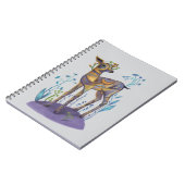 niedliches Hirsch Notizblock (Linke Seite)