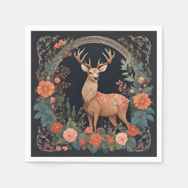 Niedliches Hirsch Serviette