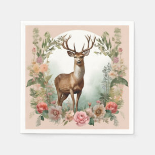 Niedliches Hirsch Serviette
