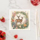 Niedliches Hirsch Serviette (Beispiel)