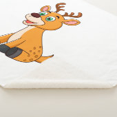 Niedliches Hirsch Sherpadecke (3/4)