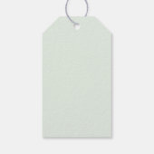 Niedliches Hirsch umgeben von Rose Danke Geschenkanhänger (Rückseite)