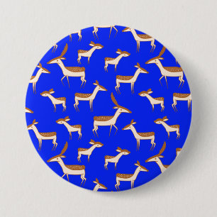 Niedliches Hirsch und Familie Button