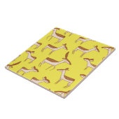 Niedliches Hirsch und Familie Fliese (Seite)