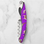 Niedliches Hirsch und Familie Kellnermesser (Vorderseite)