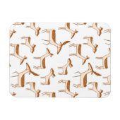 Niedliches Hirsch und Familie Magnet (Horizontal)