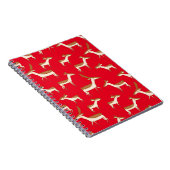 Niedliches Hirsch und Familie Notizblock (Rechte Seite)