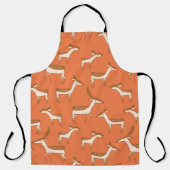 Niedliches Hirsch und Familie Schürze (Vorderseite)