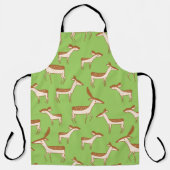 Niedliches Hirsch und Familie Schürze (Vorderseite)