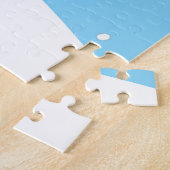 Niedliches Hirsch Zeichnend Schneeflocken Weihnach Puzzle (Seite)