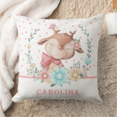 Niedliches Hirschblütenreversibel Kissen (Decke)