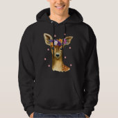 Niedliches Hirsche Shirt für die weibliche Fauna H (Vorderseite)