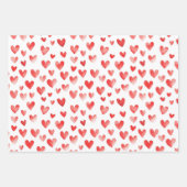 Niedliches Hirschrei Weihnachten Geschenkpapier Set (Vorderseite 2)