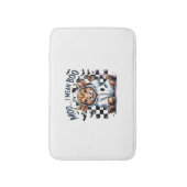 Niedliches Hochland Kuh Kaschiertes Halloween Badematte (Vorderseite Vertikal)