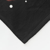 Niedliches Hochland Kuh Weihnachtsmann Kuh Xmas Sa Fleecedecke (Ecke)