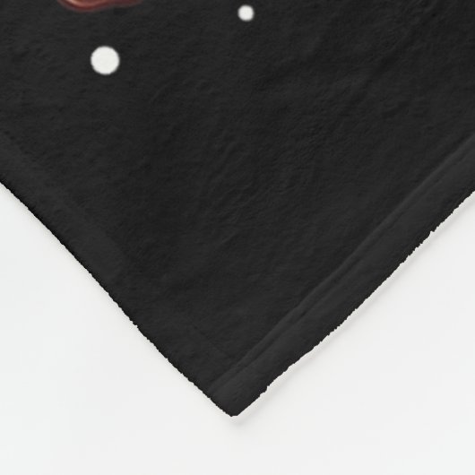 Niedliches Hochland Kuh Weihnachtsmann Kuh Xmas Sa Fleecedecke (Ecke)