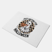 Niedliches Hochland-KuhHalloween (2) Fußmatte (Schrägansicht)