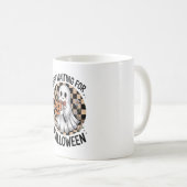 Niedliches Hochland-KuhHalloween (2) Kaffeetasse (VorderseiteRechts)