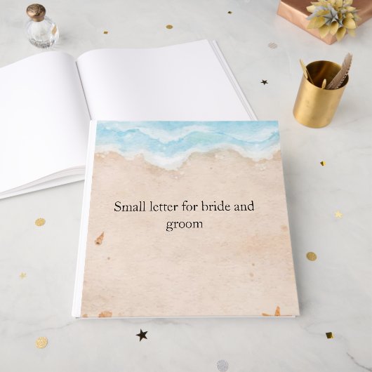 Niedliches Hochzeitsbuch, mit dem kleine Noten ges Gästebuch (Vorderseite offen)