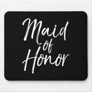 Niedliches Hochzeitsgeschenk für die Jungfrau von Mousepad