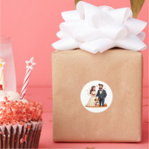 Niedliches Hochzeitspaar mit Hunden - Spooky Paste