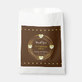 Niedliches Hochzeitsszenario-Party Geschenktütchen (Vorderseite)