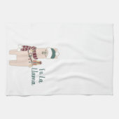 Niedliches Holiday Fa La llama Design Geschirrtuch (Horizontal)